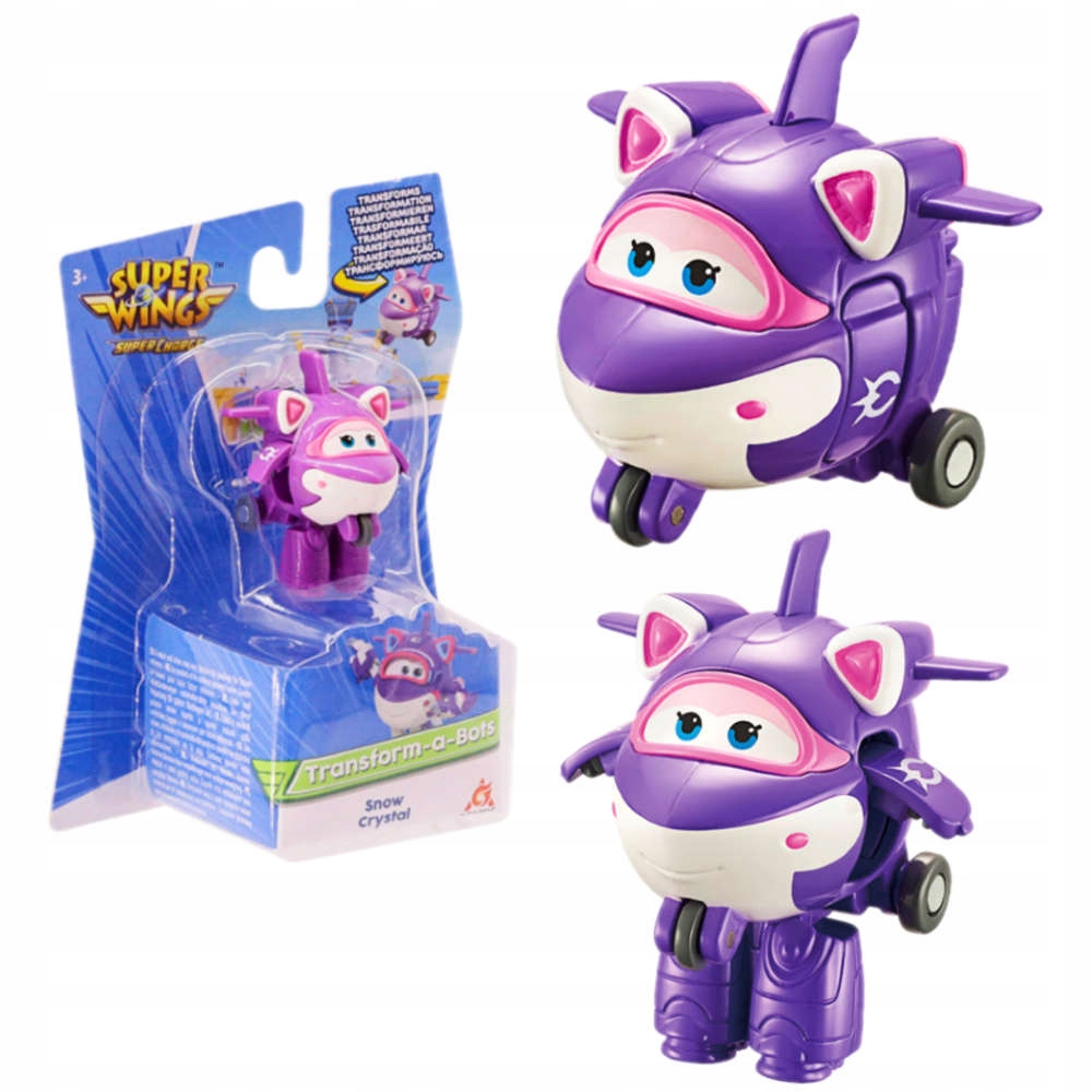 

Super Wings Transformujący Samolot Robot Crystal
