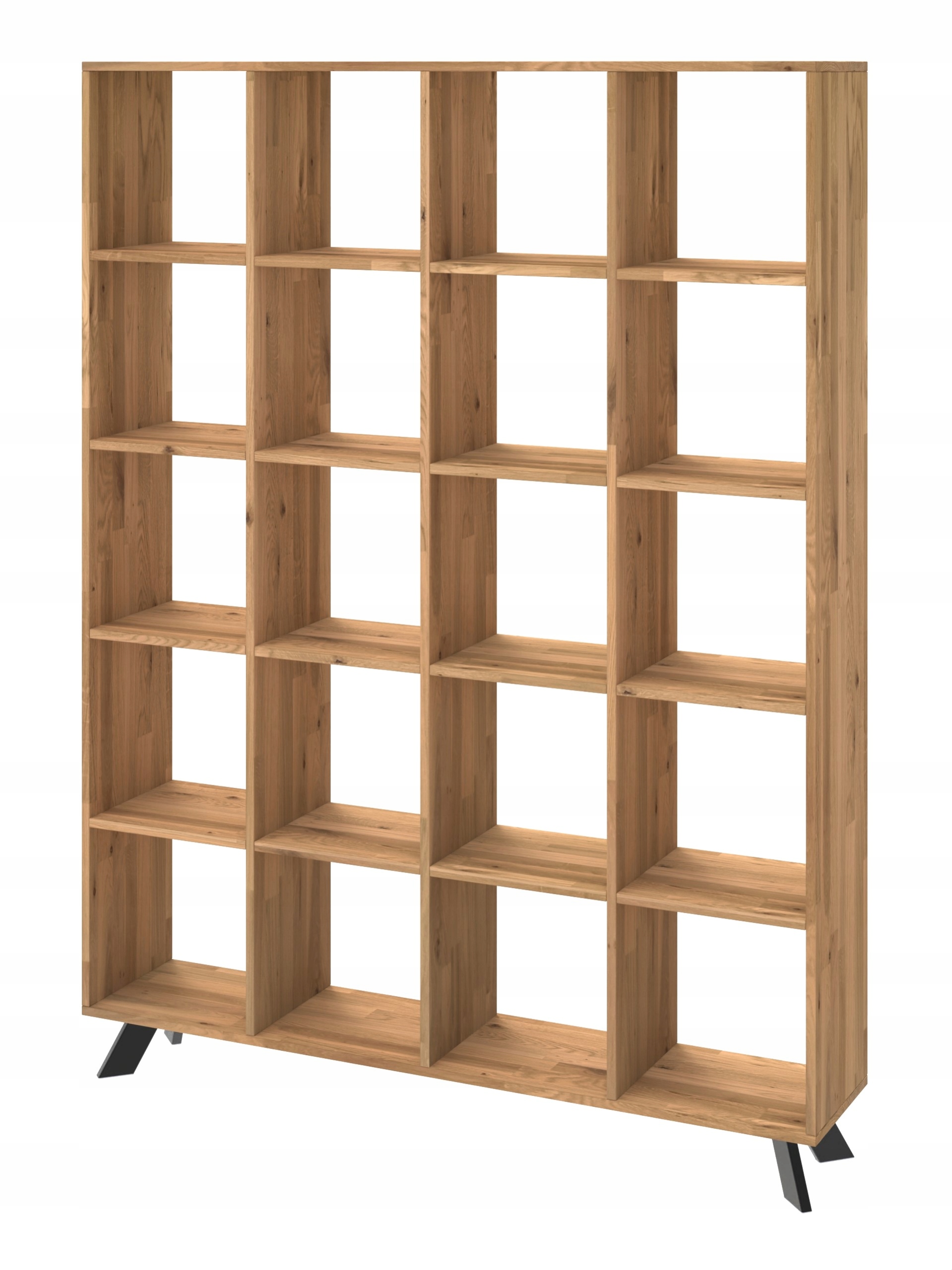 Dubový regál Toledo Box Loft na knihy 193x145x30