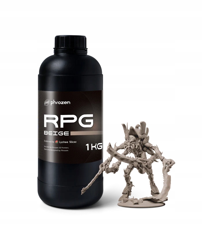 Pryskyřice pro 3D tiskárny Phrozen Rpg Bílá 1 kg