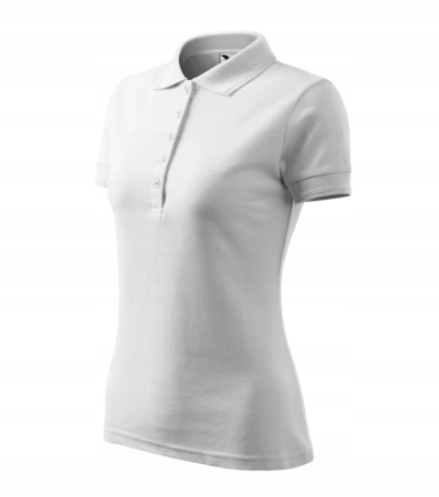 KOSZULKA polo DAMSKA PIQUE MALFINI 210 T-SHIRT biała M Marka Malfini