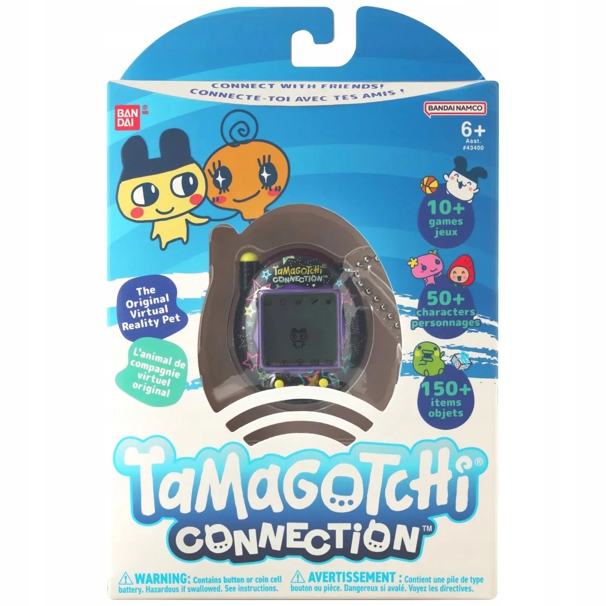 Bandai Tamagotchi Connection Neon Stars 43407
