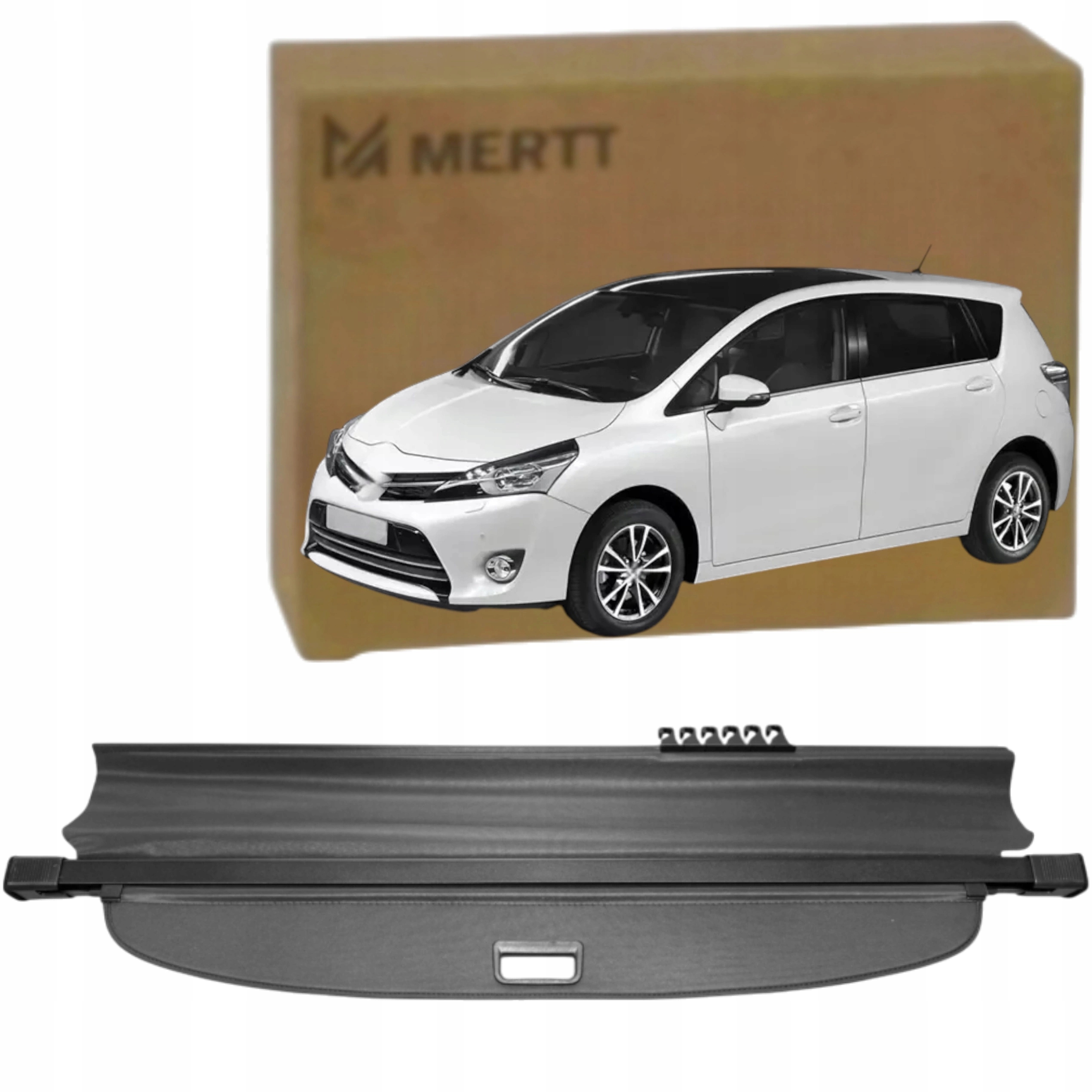 Toyota Verso 2009-2018 Roleta zadního zavazadlového prostoru černá, nová