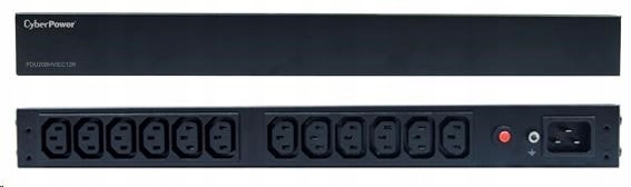 CyberPower Rack Pdu, Basic, 1U, 16A, (12)C13, IEC-320 C20…