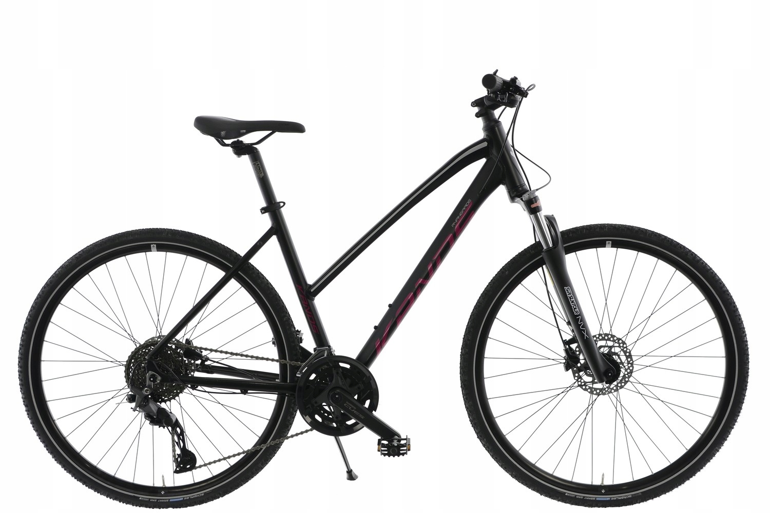 Rower 28 Kands Avangarde Cues 2x10 Hollowtech 2HT hydra.D 17" czarno-r