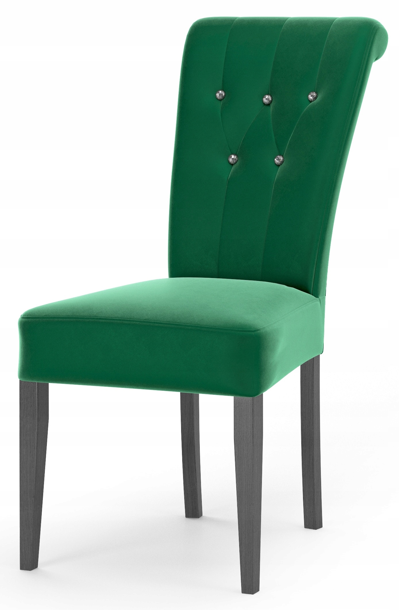 Zestaw 8 krzeseł tapicerowane Glamour pikowane M65