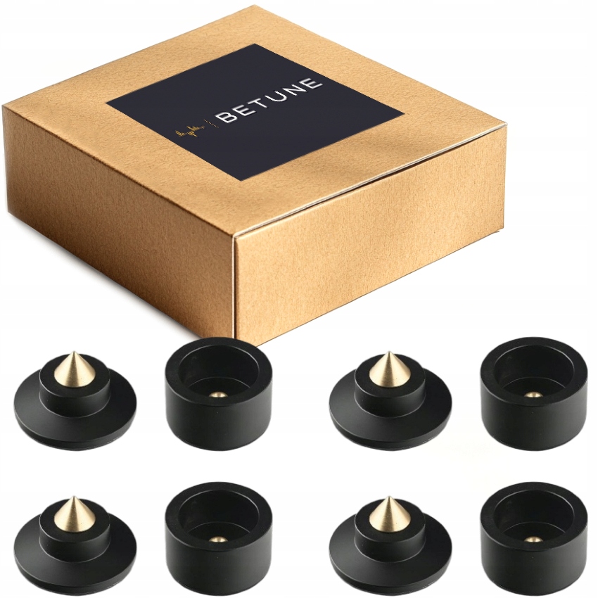 4 X Hroty Betune Podložky Pod Reproduktory, Které Absorbují Nárazy