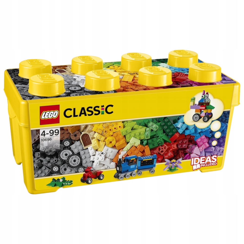 LEGO Classic 1069652 LEGO CLASSIC KREATYWNE KLOCKI DUŻY ZESTAW 484 EL. Płeć chłopcy dziewczynki unisex