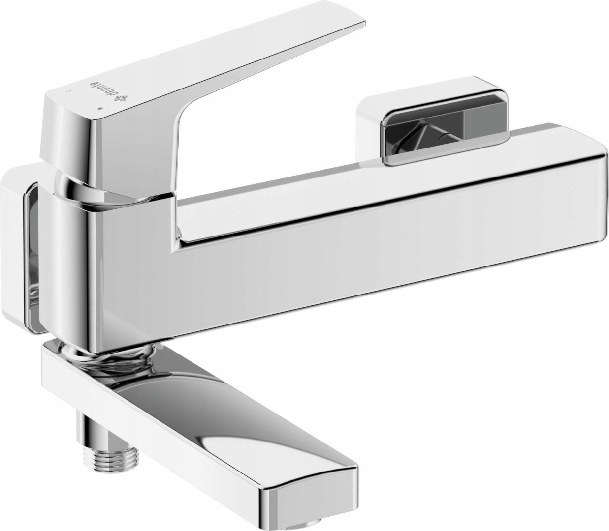 Nástenná vaňová batéria s sklopným výtokom