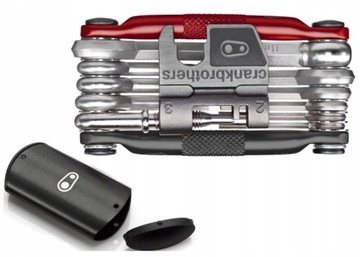 Klucze Rowerowe Multitool Crank Brothers Multi 19 Skuwacz czarno-czerwony