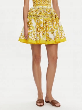 Dolce Gabbana Spódnica midi Damskie żółty F4CB1T HH5DV