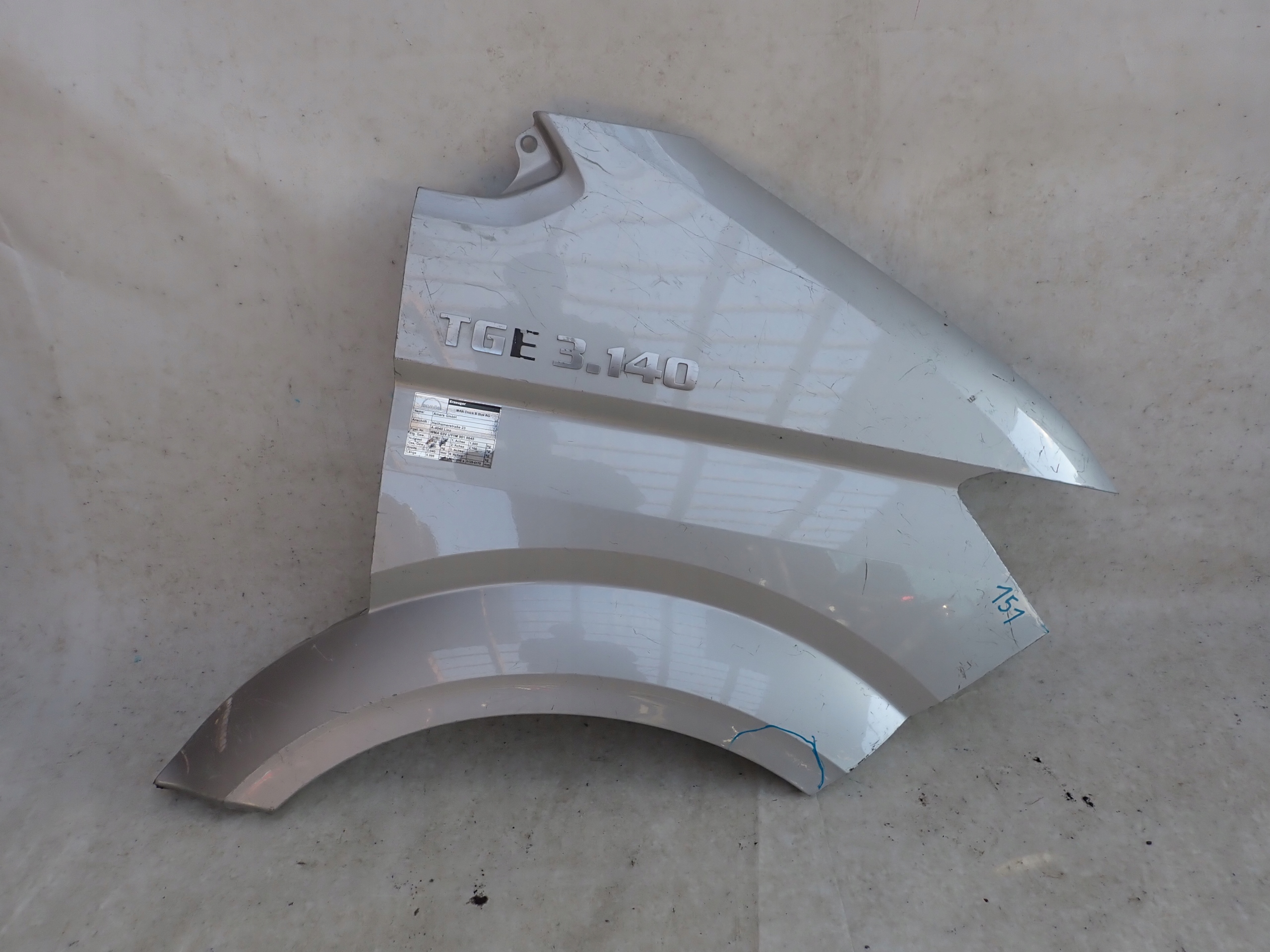 VW CRAFTER II MAN TGE 17- fender right front front