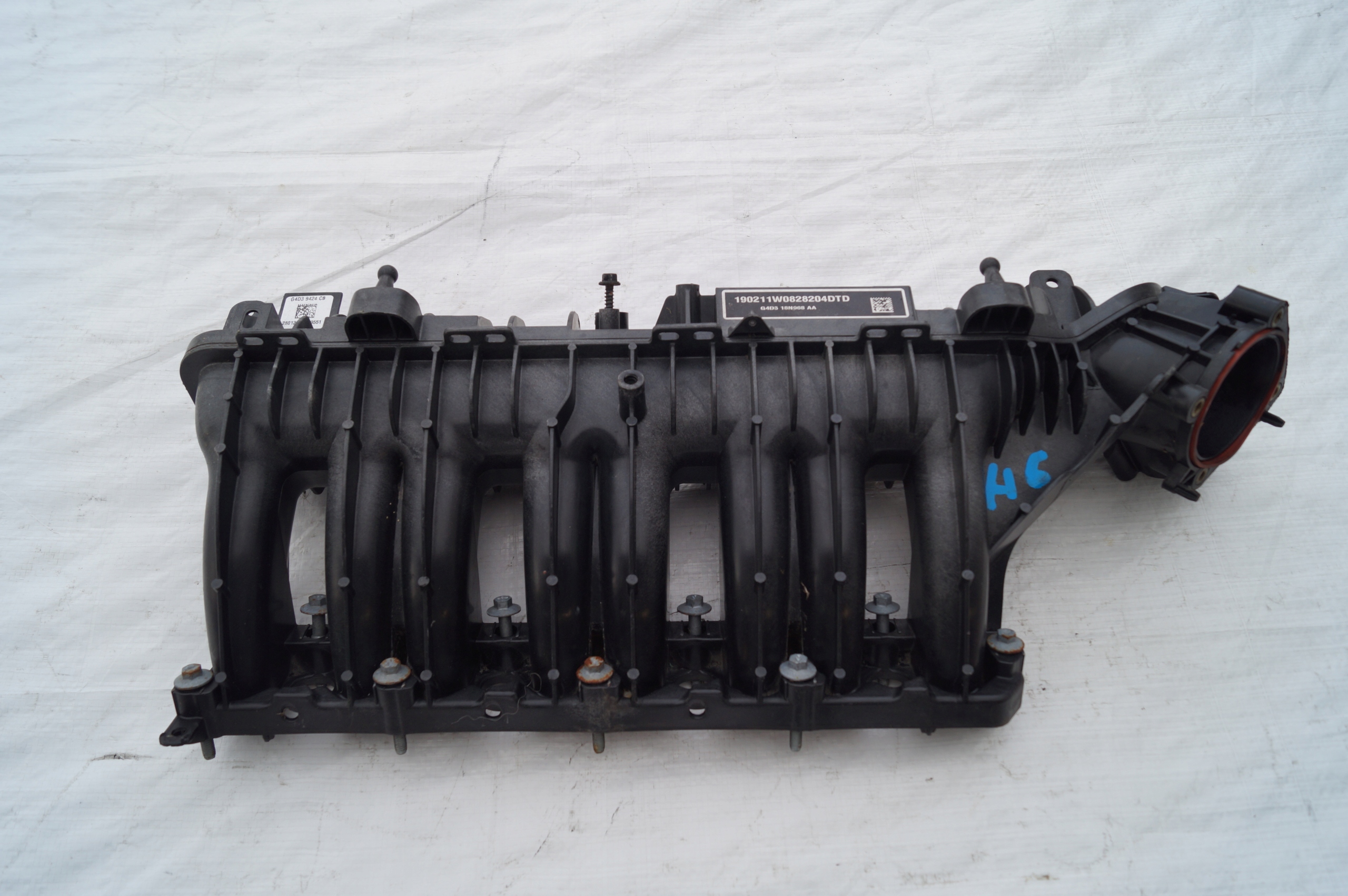 intake manifold JAGUAR XE XF 2.0 D G4D3 9424 CB