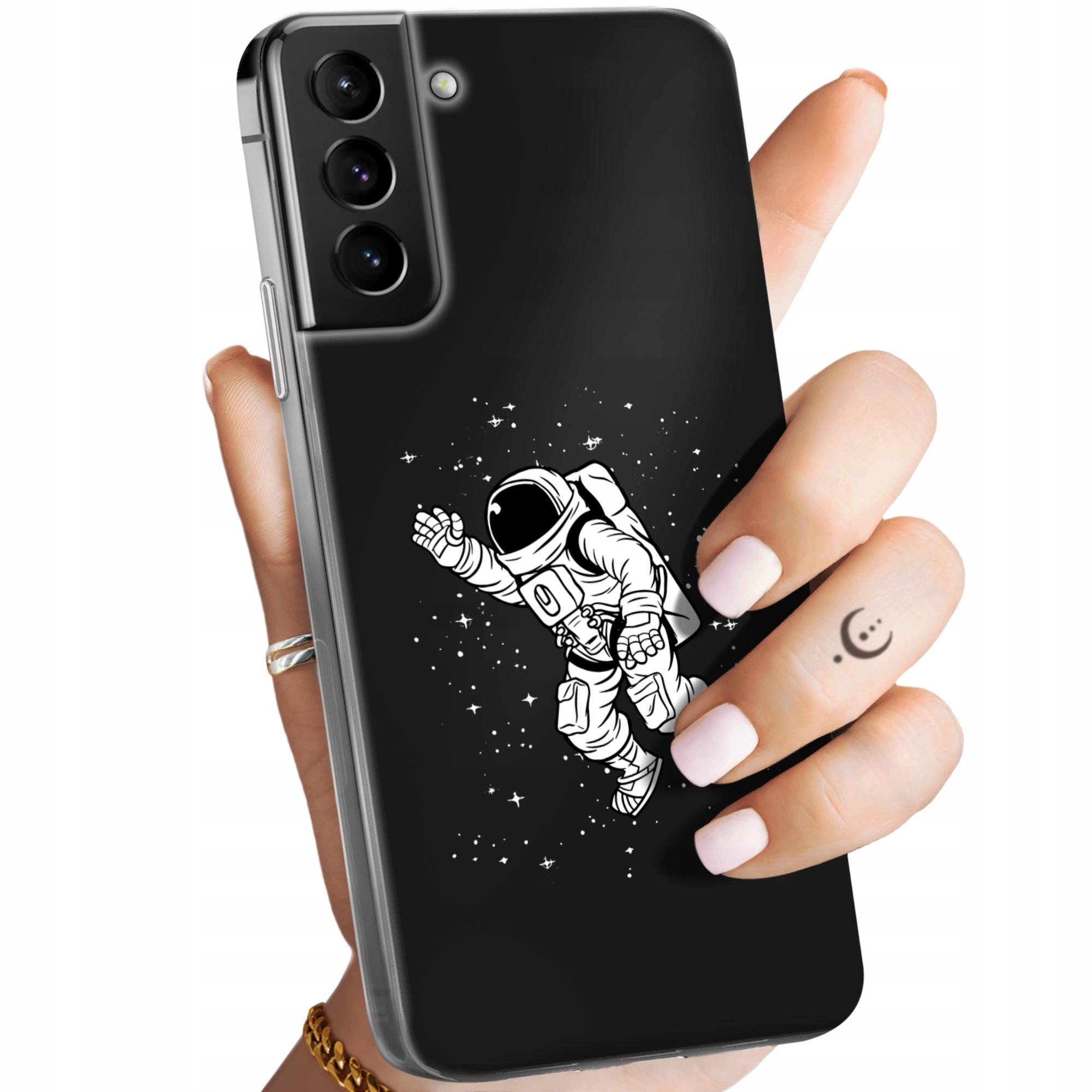 Etui Do Samsung Galaxy S21 Ultra 5G Astronauta Kosmonauta Rakieta