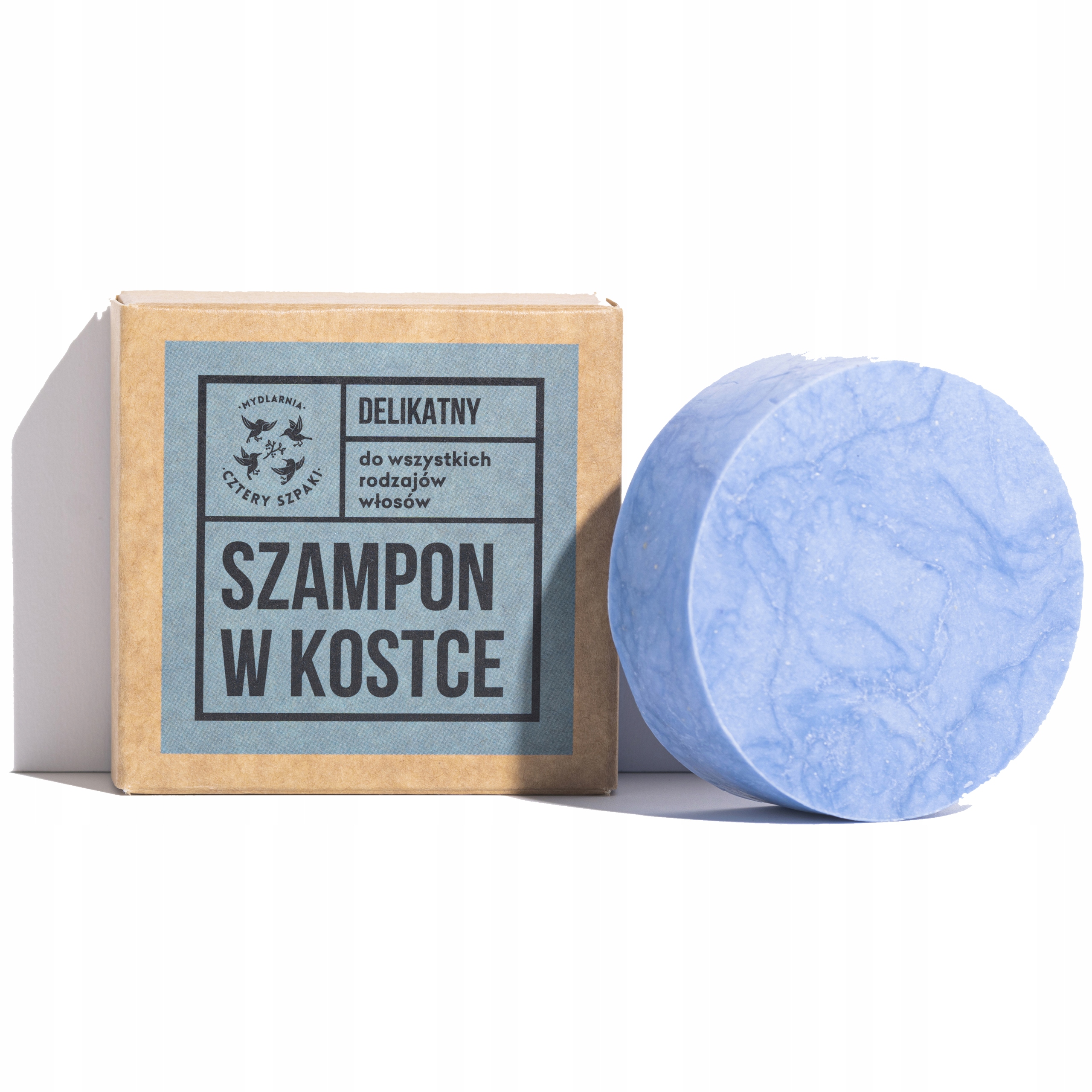 

Delikatny Szampon W Kostce 4 Szpaki Zero Waste 75g