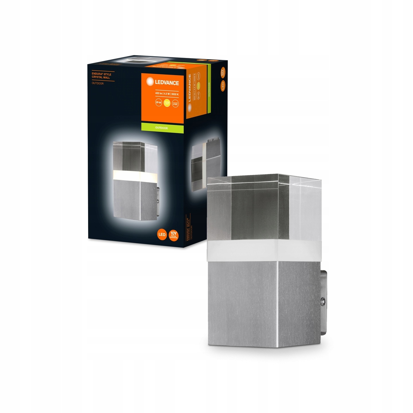 Ledvance Nástenná lampa Led záhradná 4,5 W