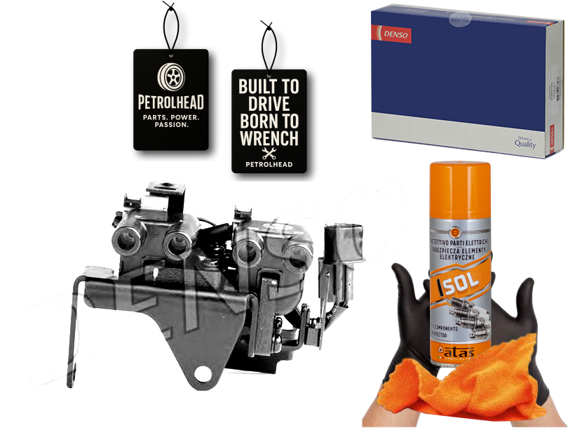 Zapalovací Cívka Kia Picanto 1.0/1.1 04.04- Denso #Petrolhead Pro+ Kit4