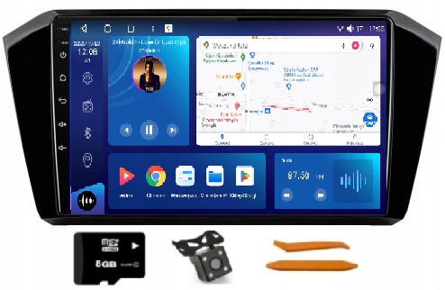 Rádio Android Navigácia M8120 Qled Carplay Lte Gps Dsp Vw Arteon 17-21