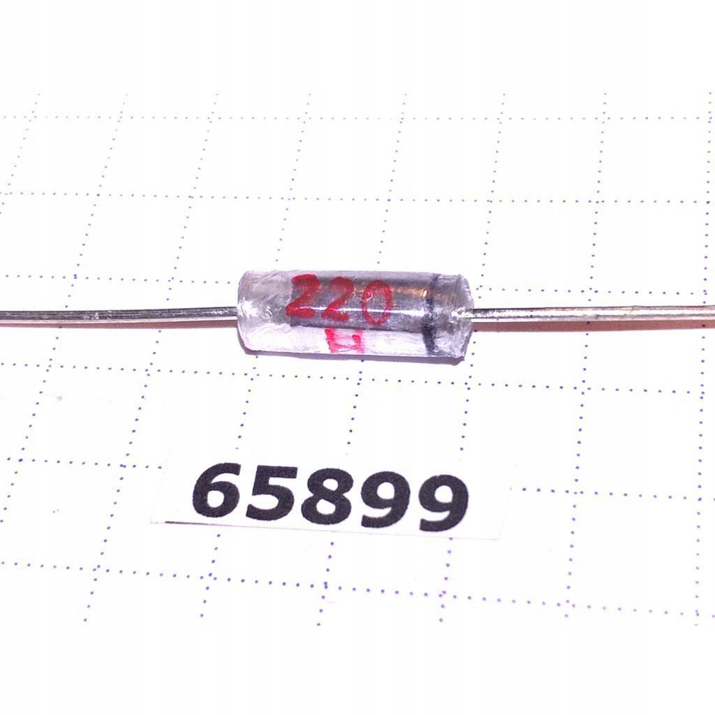 

Kondensator Styroflex 220pF 630V 2.5% Kp osiowy x2