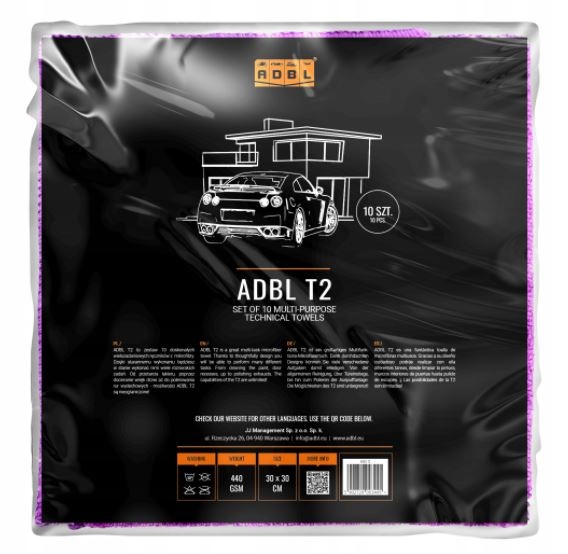 

Adbl T2 Zestaw 10x Miękkie Mikrofibry 30x30 cm
