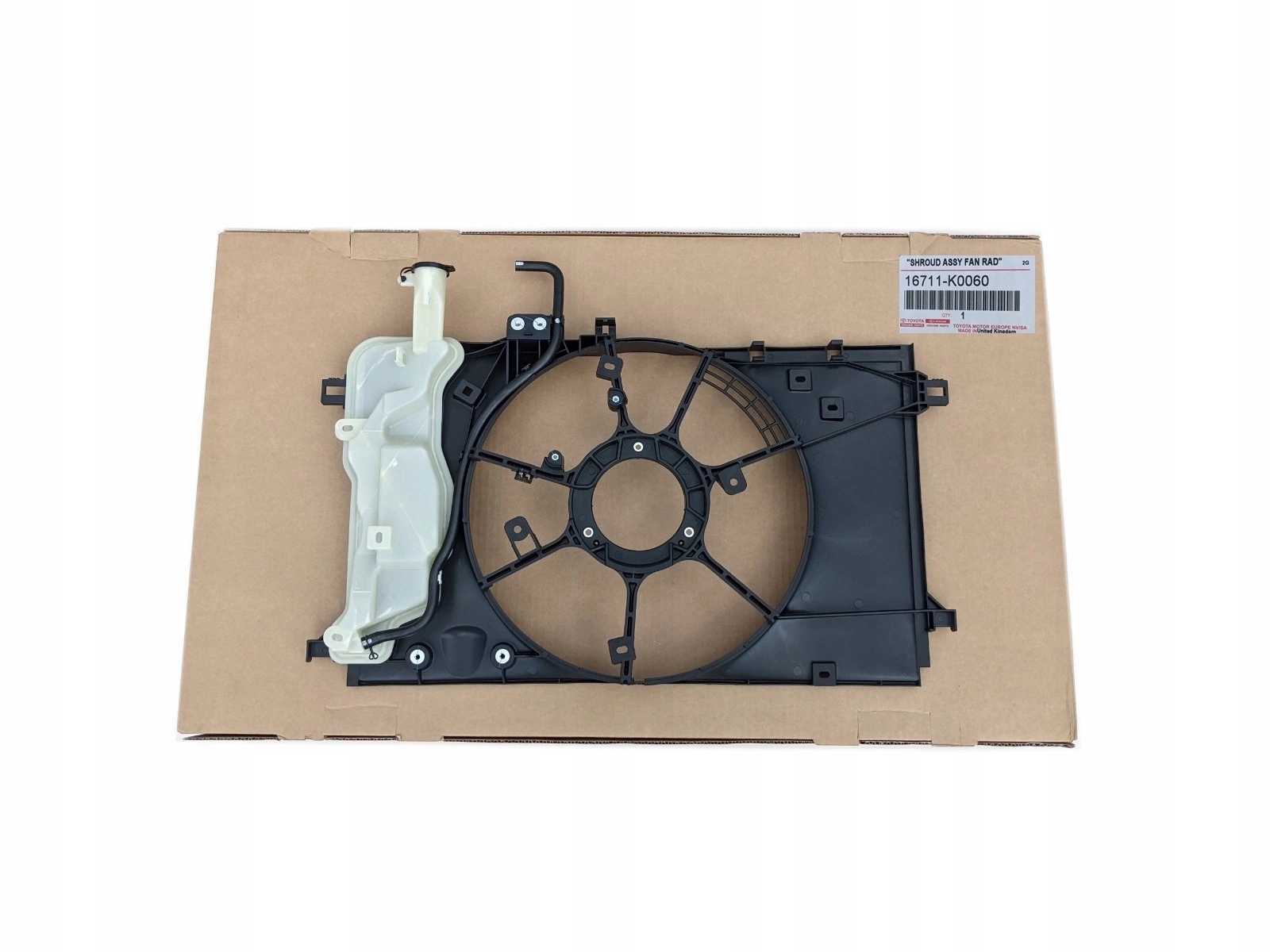 16711K0060 A16711-K0060 - Yaris IV та гібридний корпус вентилятора радіатора