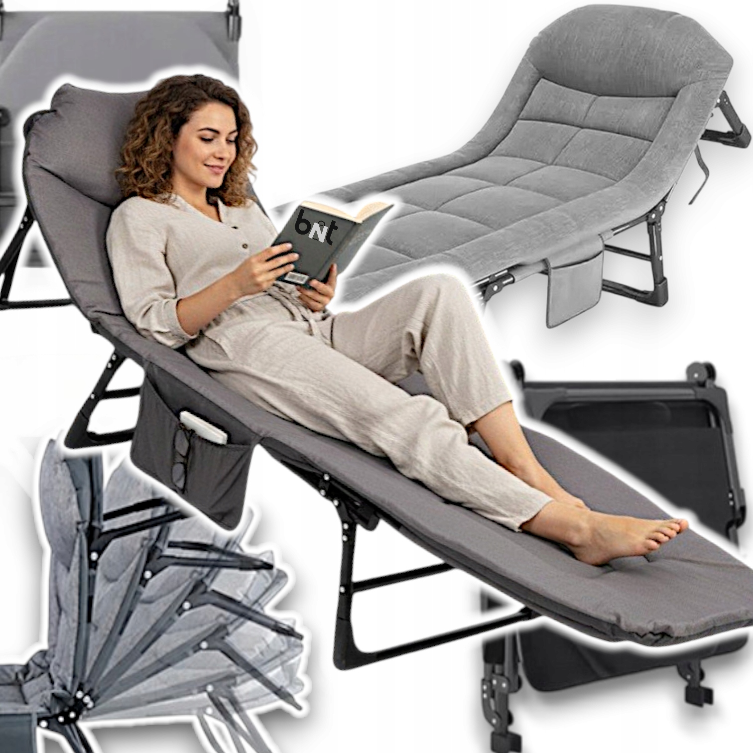 Kanadská skládací polní postel Turistické Lehátko Stabilní Matrace Silná