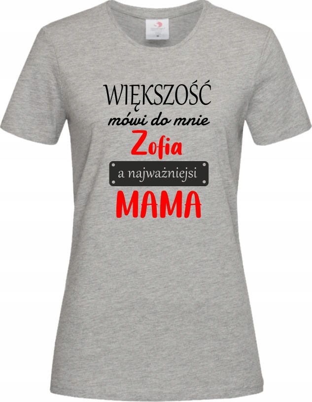 

Koszulka Dla Mamy Dzień Mamy Z Imieniem Imię