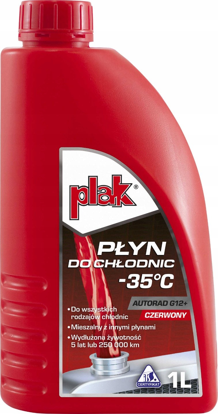 

Płyn Do Chłodnic Autorad Plak -35C G12+ 1L