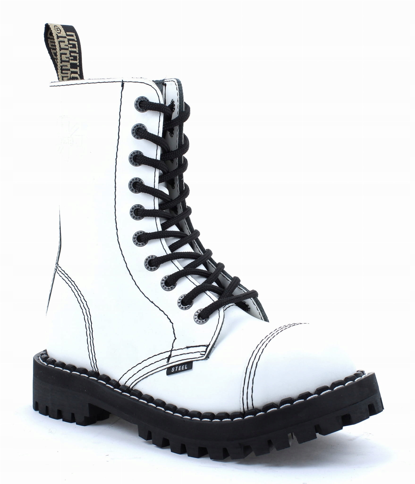 

Glany Steel Białe 10-DZIUR 106/O/F.WHT 45