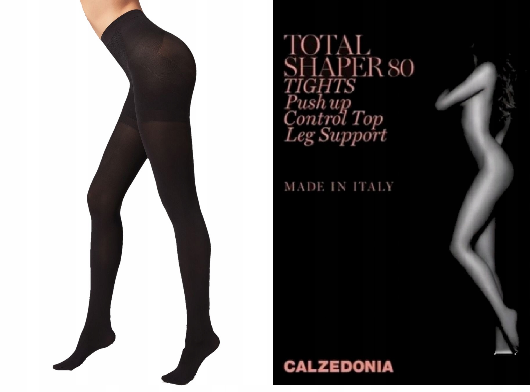 

Rajstopy Calzedonia Total Shaper 80DEN push-up 3 M