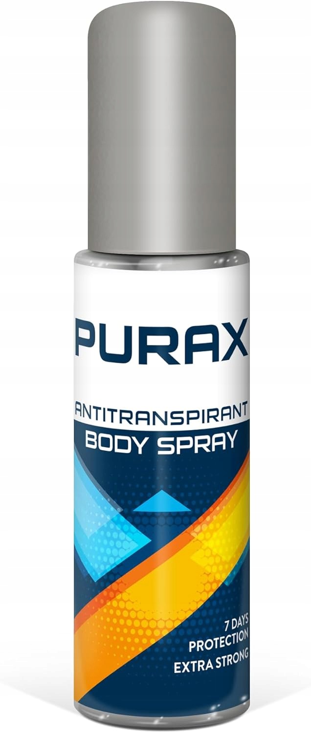 Purax Antiperspirant sprej na nohy Dlouhotrvající ochrana 5 Dnů 50 ml Bez zápachu