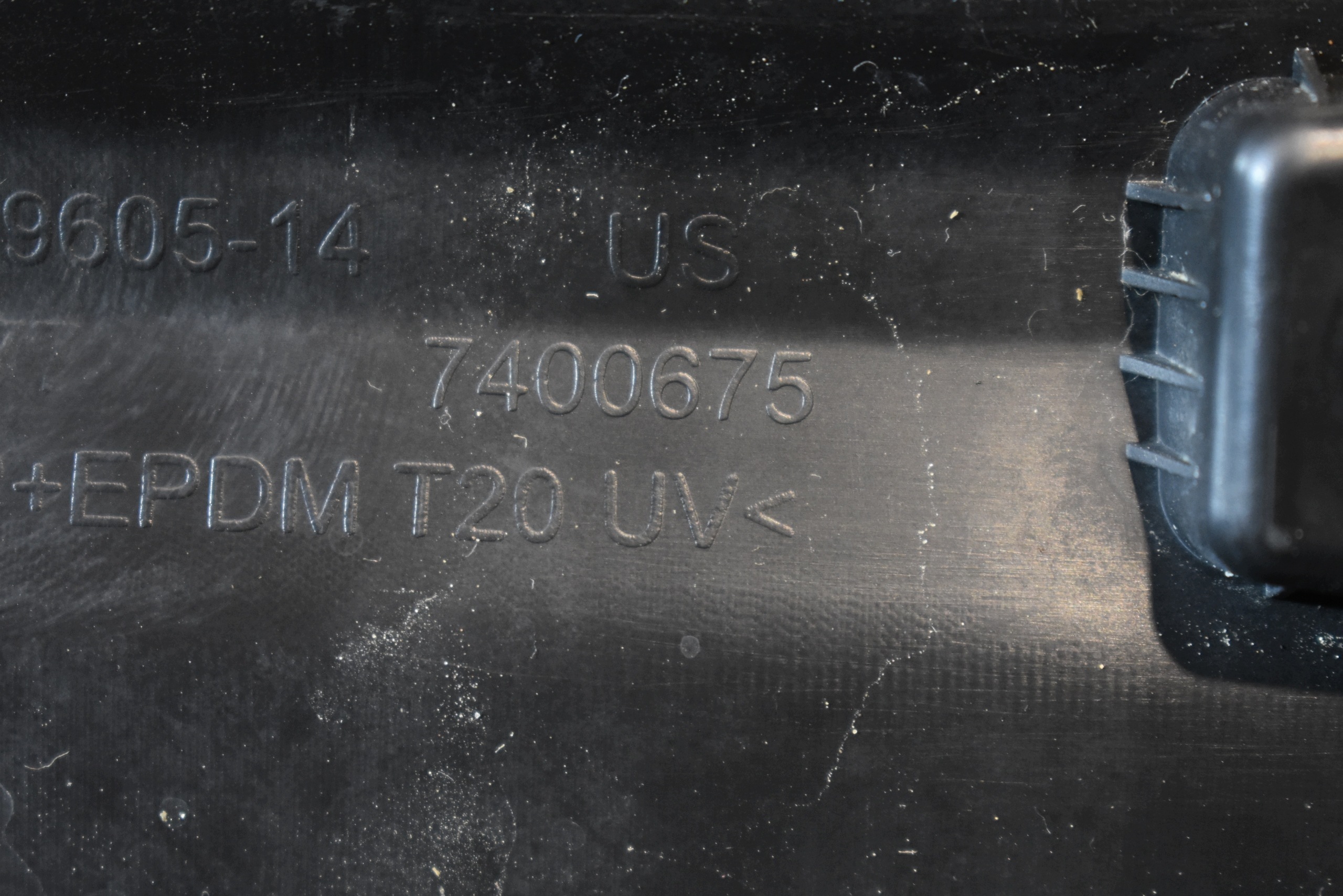 perfect condition moulding threshold left + LED BMW X3 G01 1