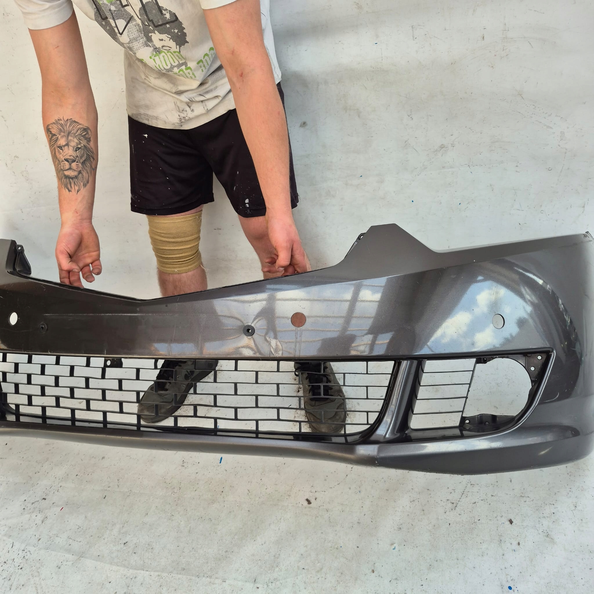 HONDA ACCORD VIII 08- bumper front front PDC