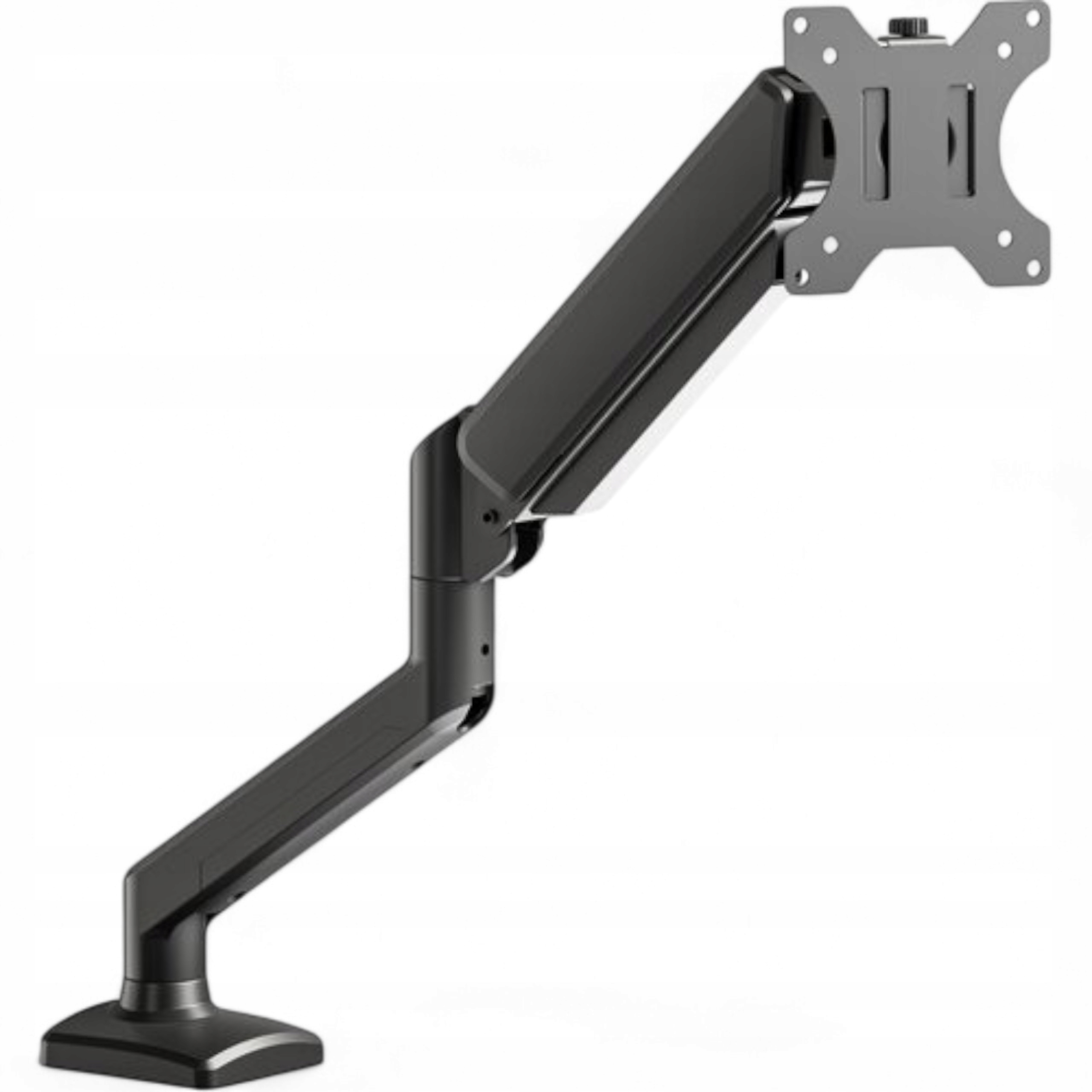 Uchwyt Do Monitora Biurkowy 17 32 Cali Czrny Płynna Regulacja