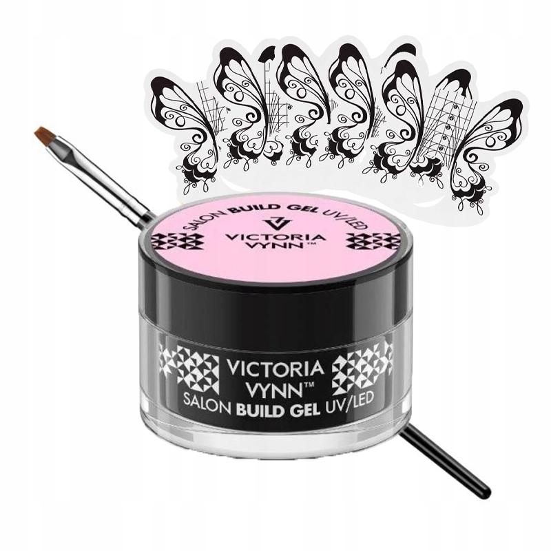 

Victoria Vynn Build Gel 15ml Szablony Pędzelek