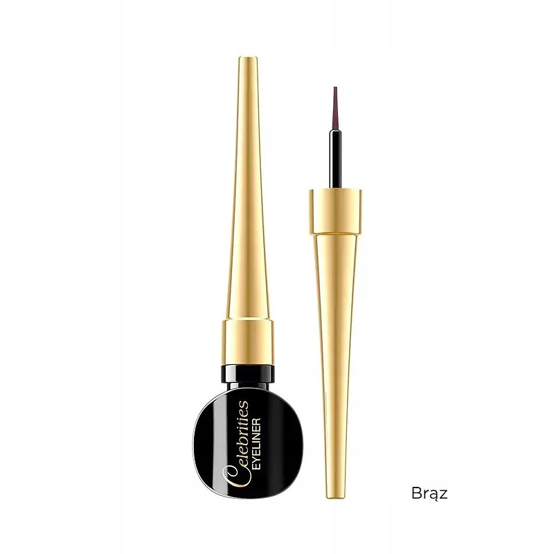 Eveline Celebrities Brązowy Eyeliner Do Oczu