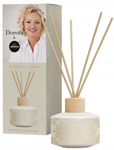 Patyczki zapachowe ŚWIĄTECZNE WYPIEKI Aroma Home & Dorota Szelągowska