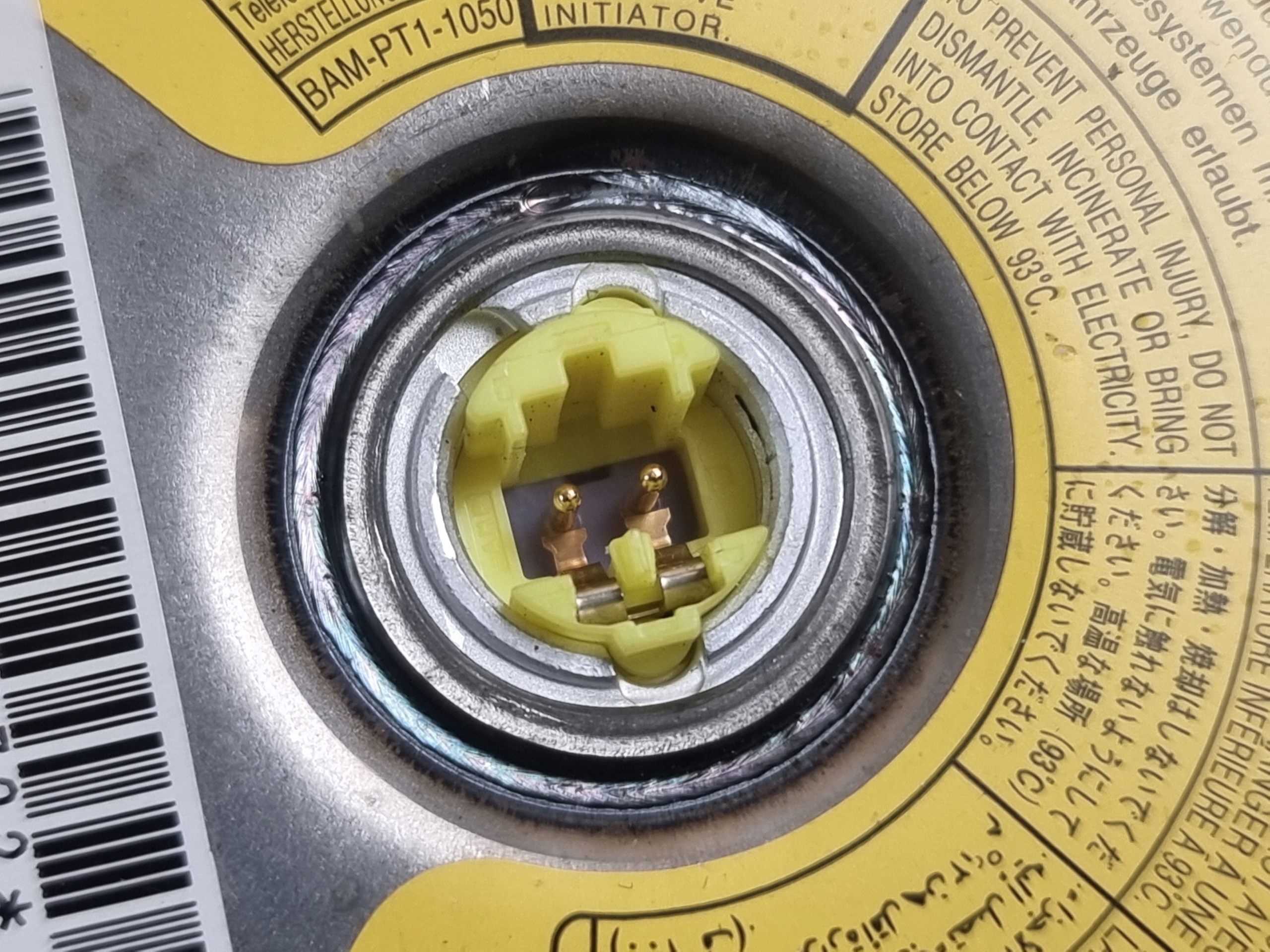 подушка безопасности Airbag руля mazda 5 и 06r