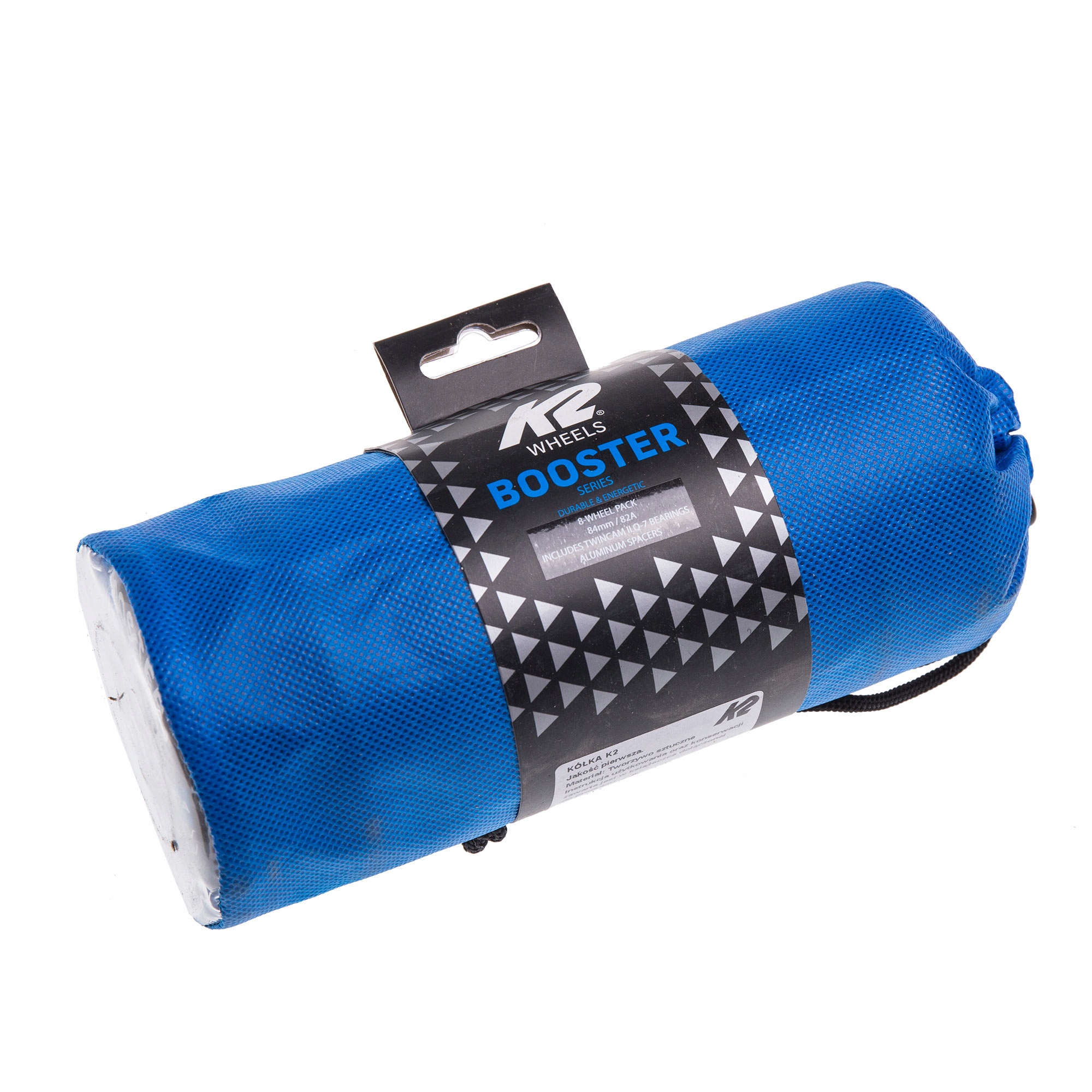 Kolečka pro kolečkové brusle K2 Booster W/ Ilq 7 84 mm/85A 8 ks černá