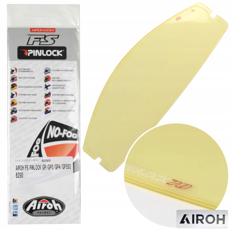 Pinlock do kasku Airoh GP500/GP550S