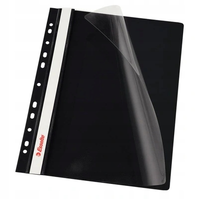 

Skoroszyt Esselte Pp zawieszka A4 czarny wpinany