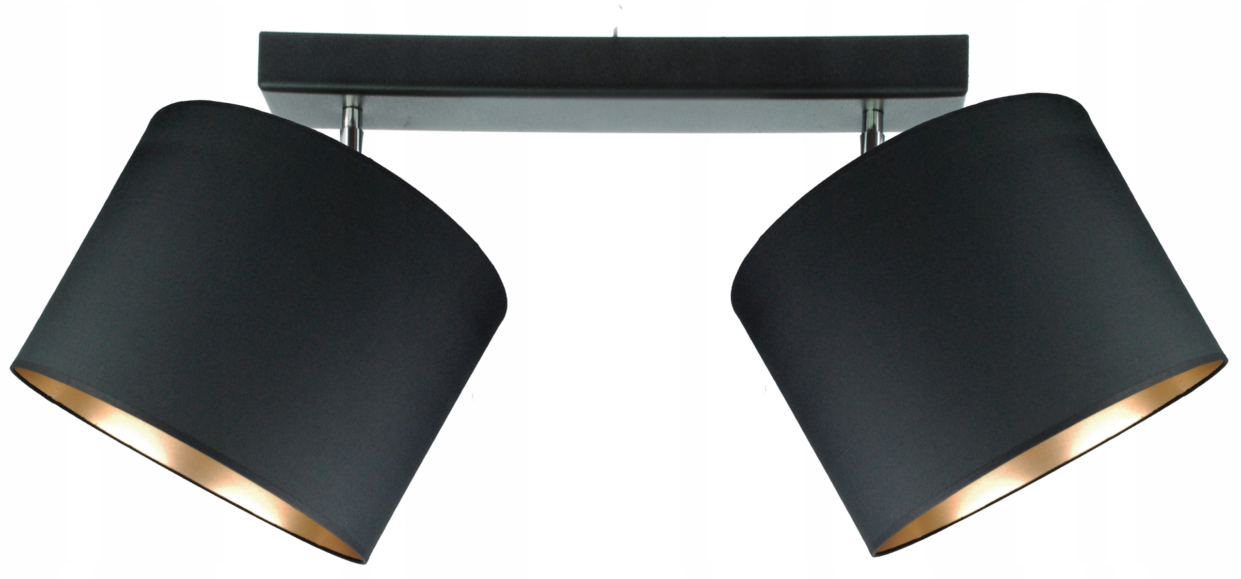 Stropní Svítidlo Golden Černé Stínidlo Zlatý Interiér Moderní Nastavitelná