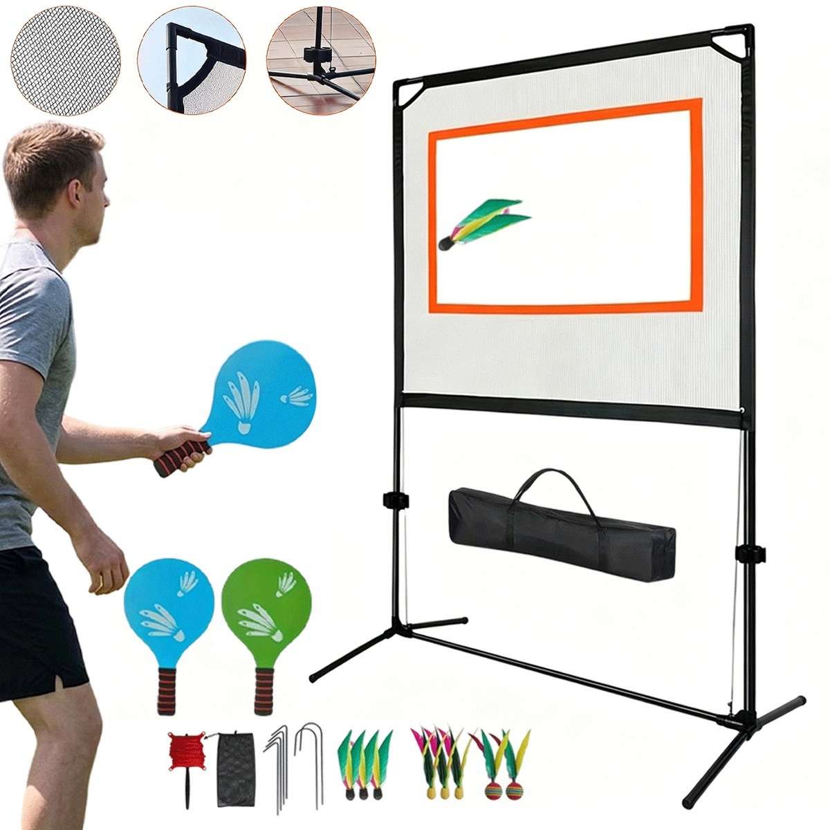 Multifunkční sportovní sada se síťkou pro outdoorové aktivity