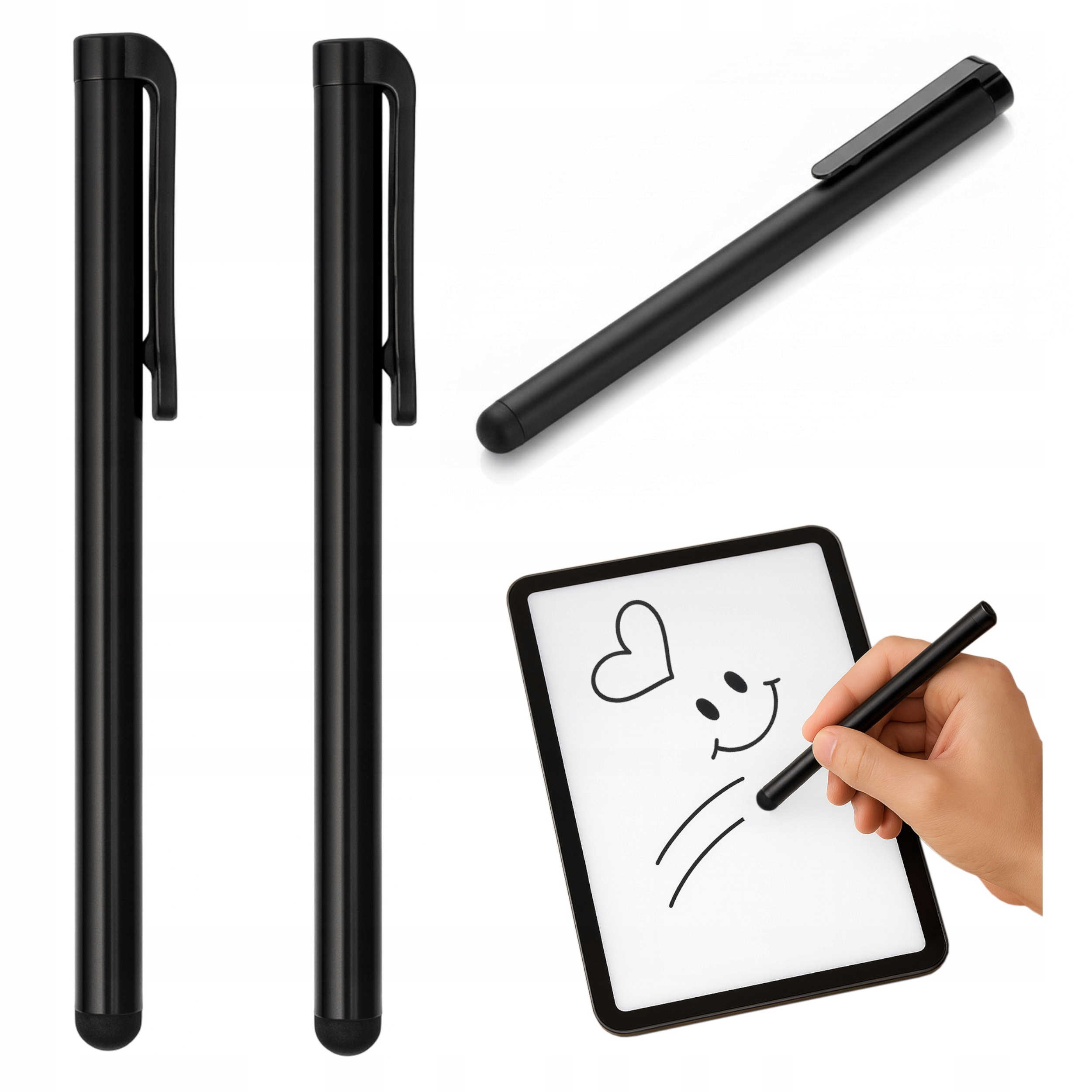 2 × GSM экран стилус оптом черный