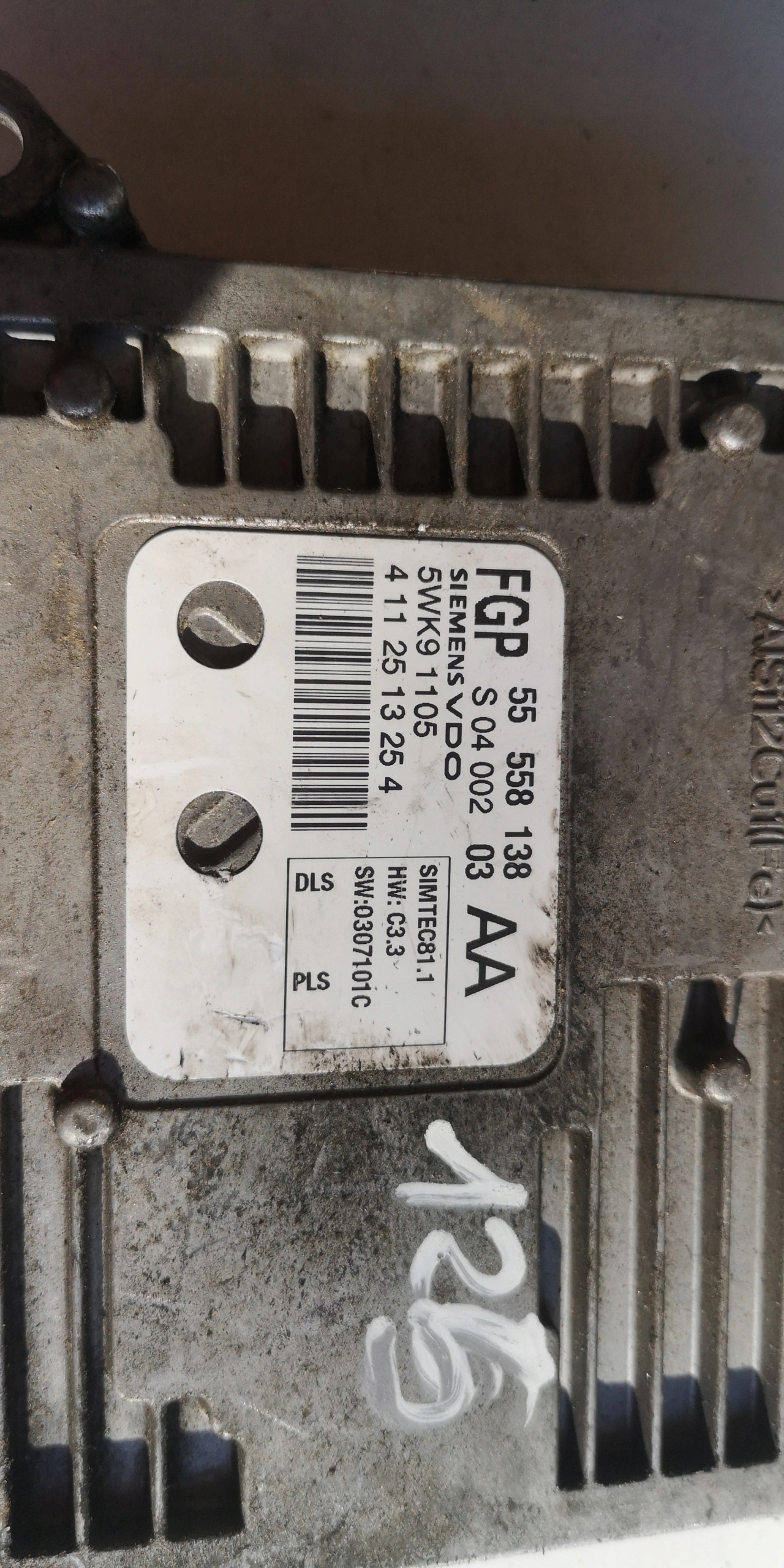 computer ECU OPEL VECTRA SIGNUM 5WK91105 Originale