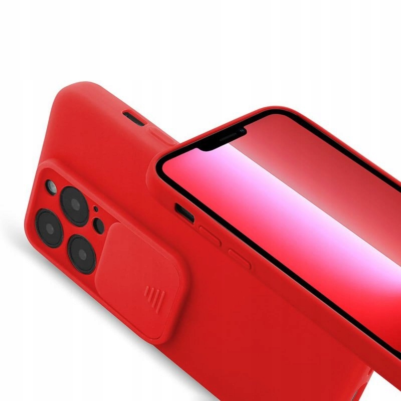 Etui Camera Protect do Apple iPhone 13 Pro czerwony