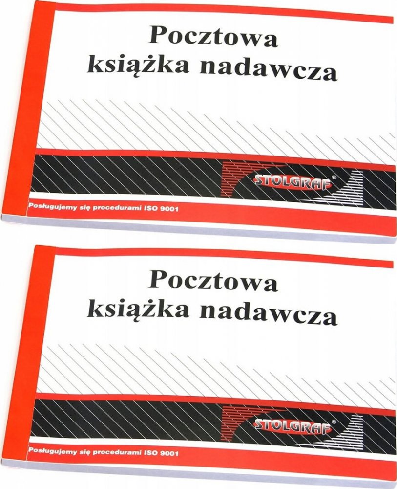 

Pocztowa książka nadawcza Stolgraf A5 wielok 200k