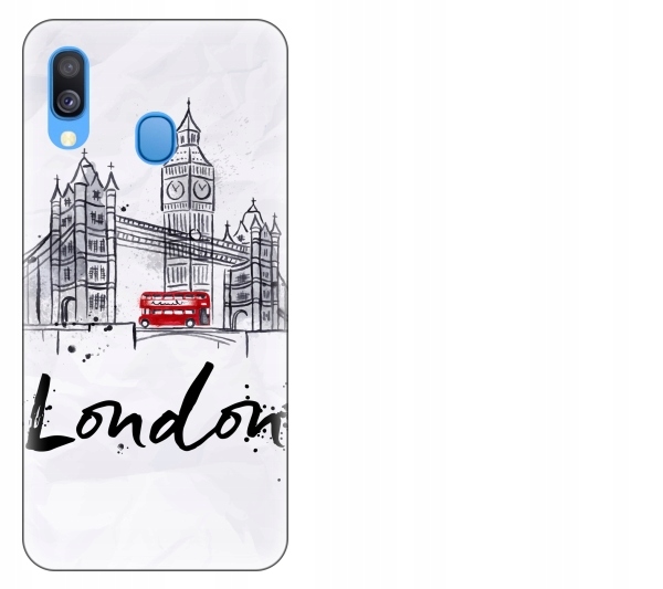 

Etui pokrowiec Samsung Galaxy A40 Londyn Tower Bri