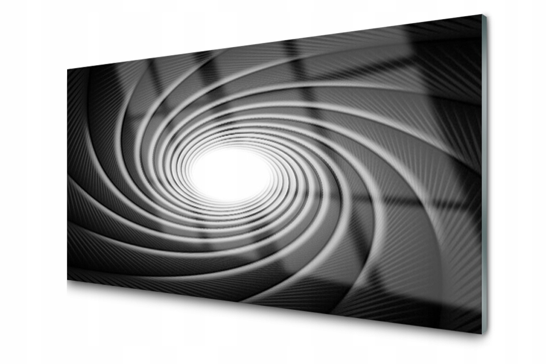 Panel szklany Płytka Abstrakcja Spirala 140x70