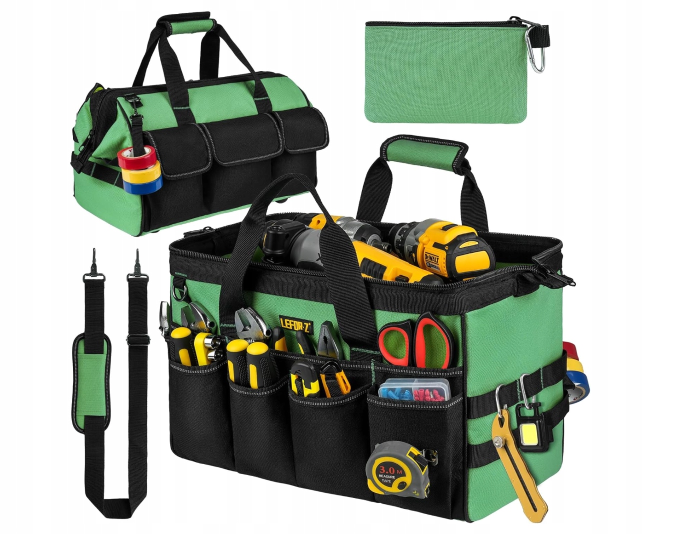 Torba Narzędziowa Monterska Organizer 16 kieszeń Mocna