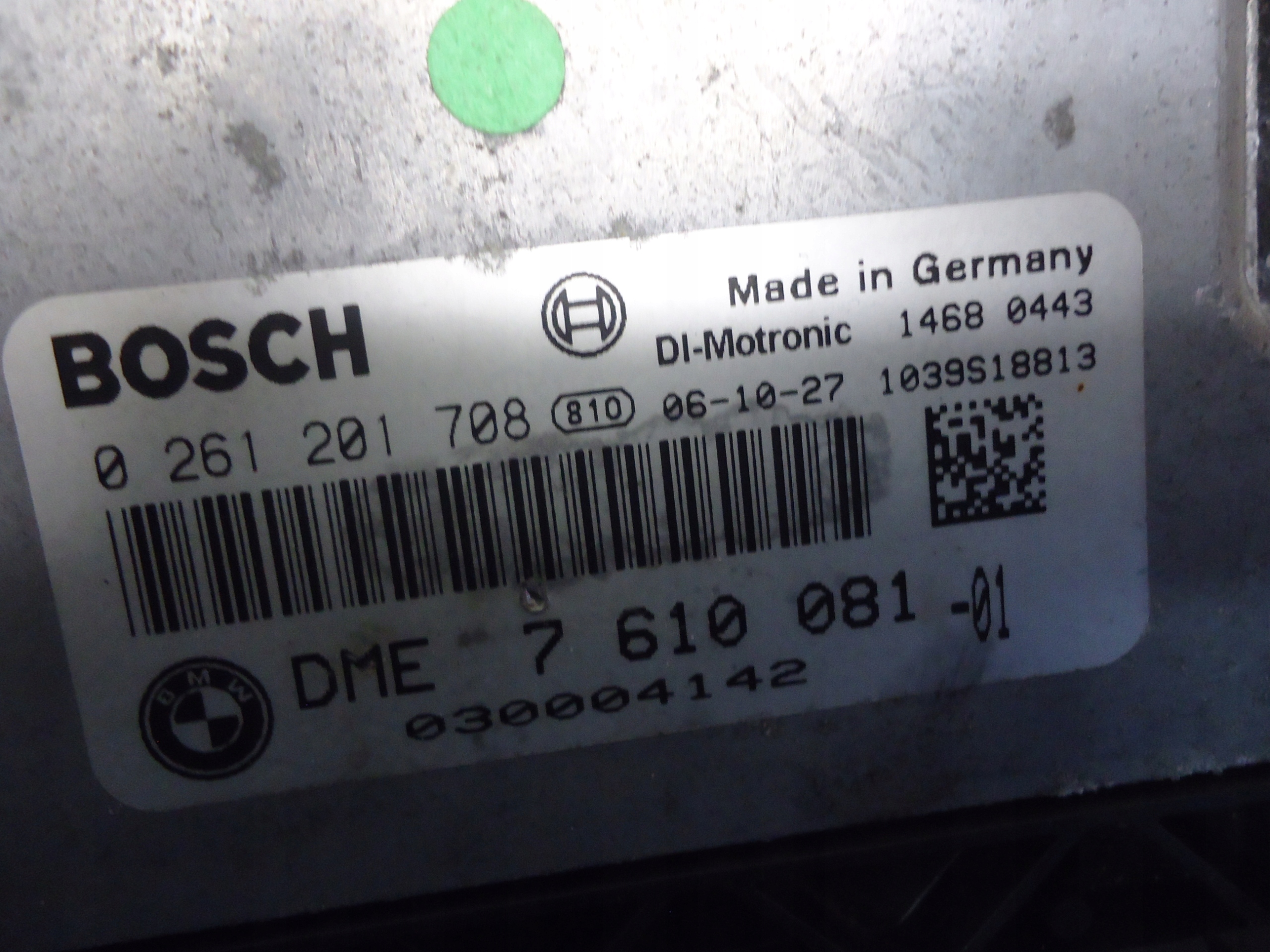 MINI COOPER 1.6THP Computer 0261201708 7610081